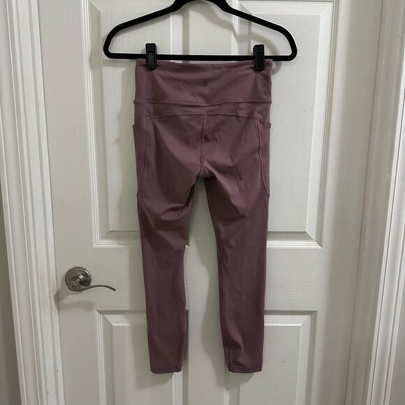 ATHLETA Ultimate Stash 7/8 Tight Women’s size Small Mauve leggings athletic - Picture 5 of 9